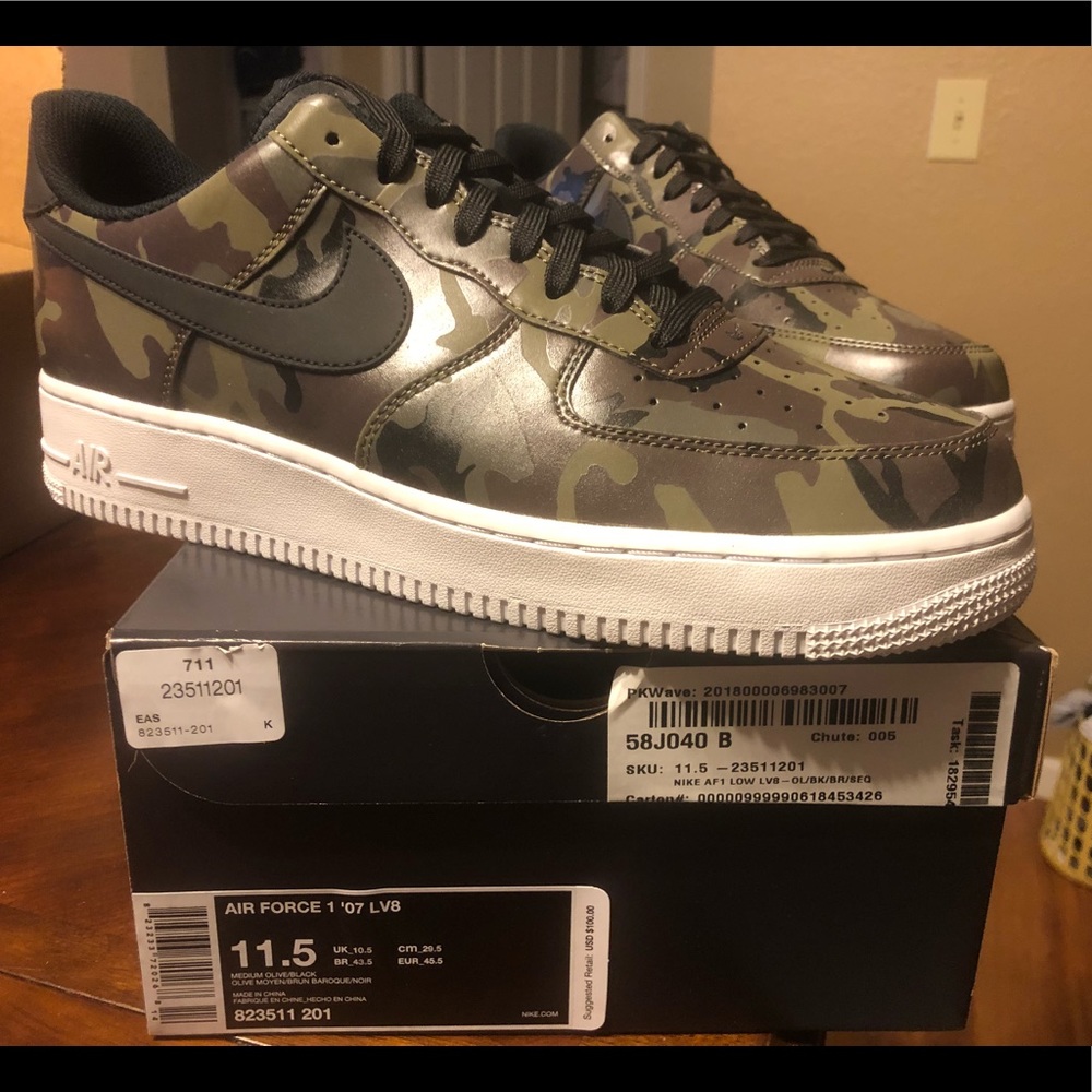 Air Force 1 Camo